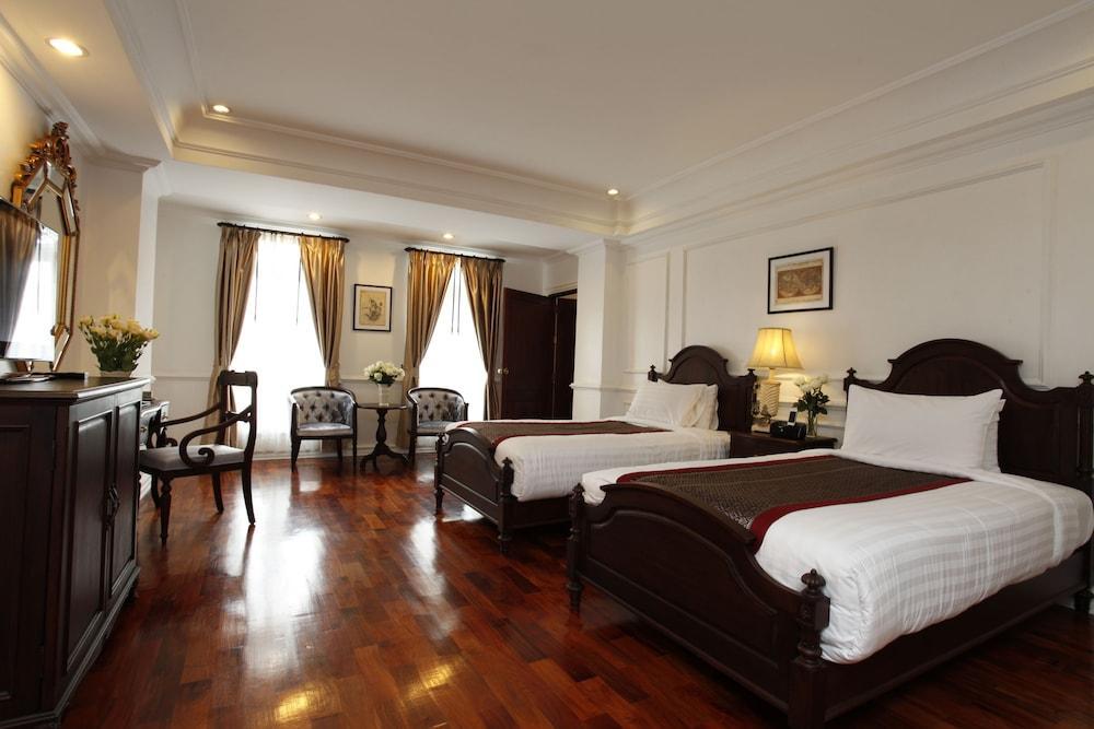 Dhavara Boutique Hotel Vientiane Bagian luar foto