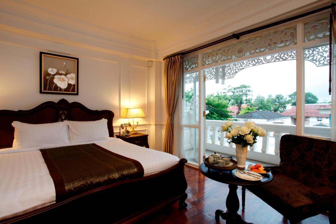 Dhavara Boutique Hotel Vientiane Bagian luar foto